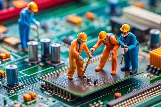 تکنیک‌های تعمیر مدارهای الکترونیکی: راهنمای اصولی عیب‌یابی و تعمیر